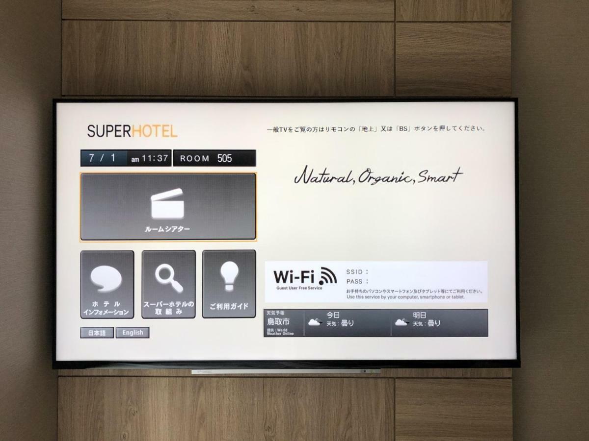 Super Hotel Tottori Ekimae Bagian luar foto